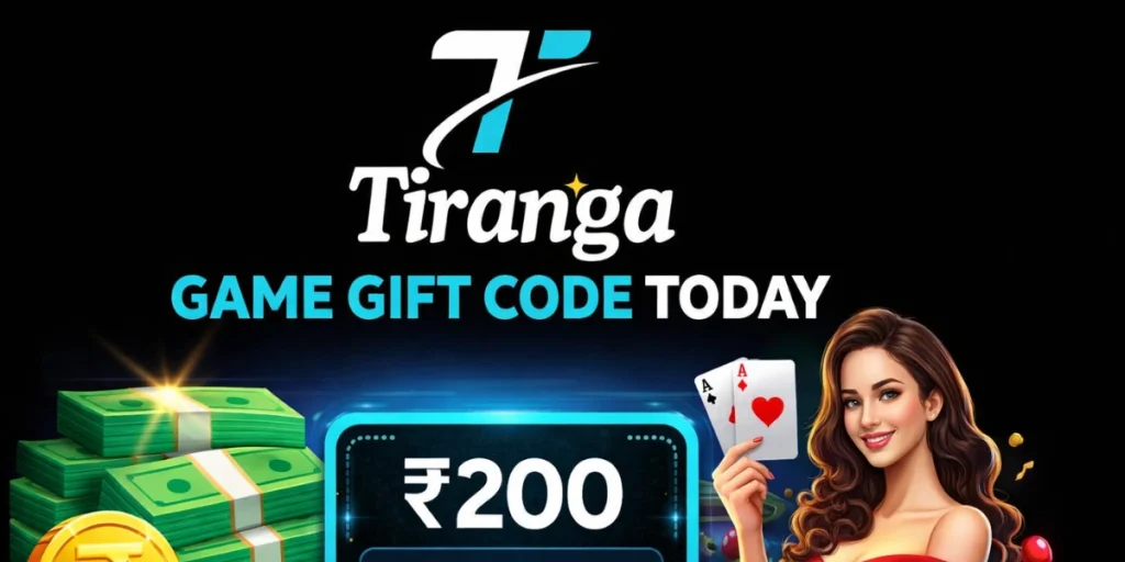 Tiranga Game Gift Code Today